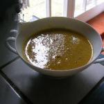 Canadian Vegetarian Green Core Soup Appetizer