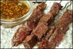 Asian Beef Skewers   Points recipe
