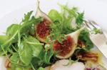 American Summer Leaf Salad With Figs and Pecans Recipe Dessert