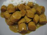 Indian Curried Sausages 4 Appetizer