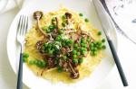 Italian Frittatine With Mushrooms And Peas Recipe Appetizer