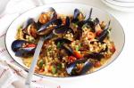 Mussels With Fregola Recipe recipe