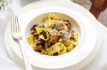 Italian Pappardelle Con Funghi mushroom Pappardelle Recipe Appetizer