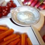 American Yoghurt Dip with Herbs Appetizer