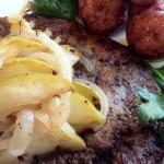 Liver Steak with Apples recipe