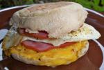 American Mockdonald Breakfast Sandwich Appetizer