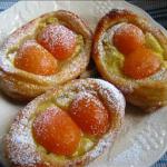American Michel Richard s egg Pastry or Apricot Pastry Dessert