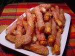American Bacon Wrapped Sesame Breadsticks Appetizer