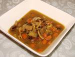 American Low Fat Mushroom and Wild Rice Soup Dinner