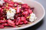 American Cavatelli With Brown Butter Beets Ricotta and Pistachios Recipe Dinner