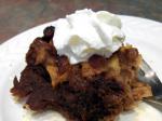 American Apple Gingerbread Bread Pudding 1 Dessert