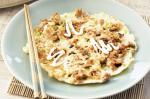 Japanese Okonomiyaki japanese Pancakes Recipe Appetizer