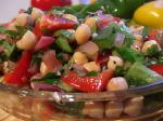 Chilean Spicy Garbanzo Salad Appetizer