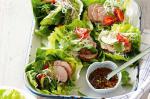 Thai Thai Pork Lettuce Cups With Nam Jim Recipe Dinner