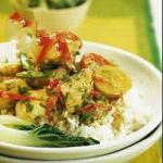 Thai Thai Curry with Monkfish Appetizer