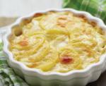 American Scalloped Potatoes with Gouda and Fennel Appetizer