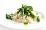 American Sparkling Asparagus Risotto Recipe Appetizer