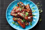 American Sweet n Spicy Sriracha Wings Recipe Appetizer