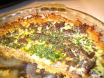 American Meat  Potato Quiche 1 Dinner