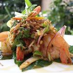 British Seared Prawns with Ginger and Lemongrass Appetizer