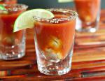 Canadian Bloody Mary Oyster Shots Drink