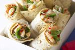 Canadian Prawn Lime and Coriander Wraps Recipe Appetizer