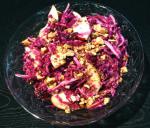 American Red Cabbage Cranberry and Apple Slaw 1 Appetizer