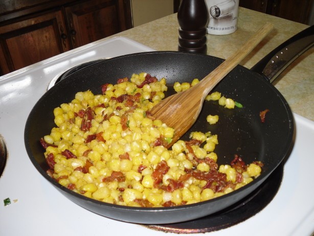 Indian Seminole Baconed Hominy Dinner