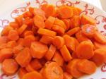 American Carrots Glazed in Butter Sauce Dinner