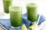Kale Lime And Coconut Water Green Smoothie Recipe recipe
