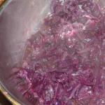 Poached Red Cabbage recipe
