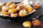 American Citrus And Ricotta Fritters Recipe Dessert