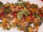 American Cajun Grilled Catfish With Apricot Salsa Dinner