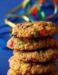 Chewy Oatmeal and Mm Cookies recipe