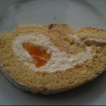 Australian Biscuit Roll with Mandarins and Cream Dessert