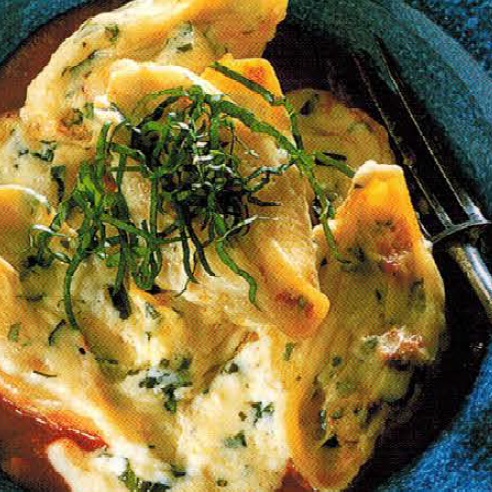 Giant Conchiglie With Ricotta And Rocket recipe