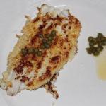 Australian Breaded Sole Sauce to the Salted Butter and Capers Appetizer