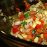 Australian Soutwestern Gazpacho Salad Appetizer