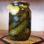 Australian Pickled Cucumbers with Courgettes Appetizer