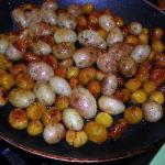 American Roasted Chestnuts and Potatoes Appetizer