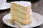 American Lemon Mascarpone Sponge Cake Recipe Dessert