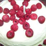 American Raspberry Cake Dessert