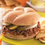 Australian Slowcooked Barbecued Beef Sandwiches Appetizer