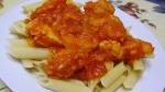 American Penne with Chili Chicken and Prawns Recipe Appetizer