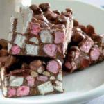 Australian Bars of Chocolate and Condensed Milk Dessert