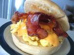 American Breakfast Bagel Sandwich 1 Breakfast