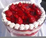 American Strawberry Shortcake Trifle 4 Dinner