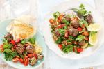 American Lamb And Pine Nut Meatballs With Parsley Salad Recipe Dessert