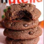 Australian Nutella Registered  Cookies with Chocolate Drops Dessert