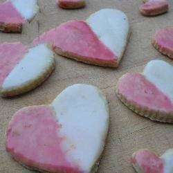 Australian Biscuits of San Valentino with Lemon and Raspberry Breakfast